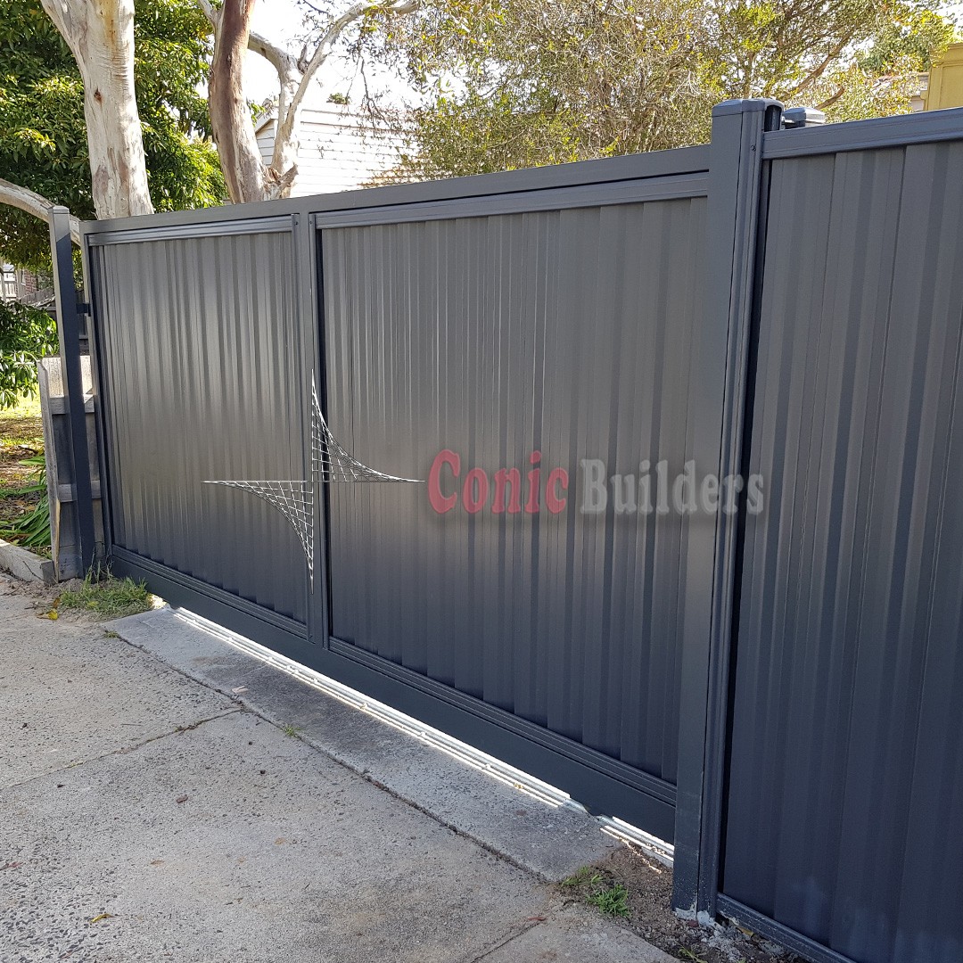 Experience the epitome of strength and resilience with our Colorbond gates